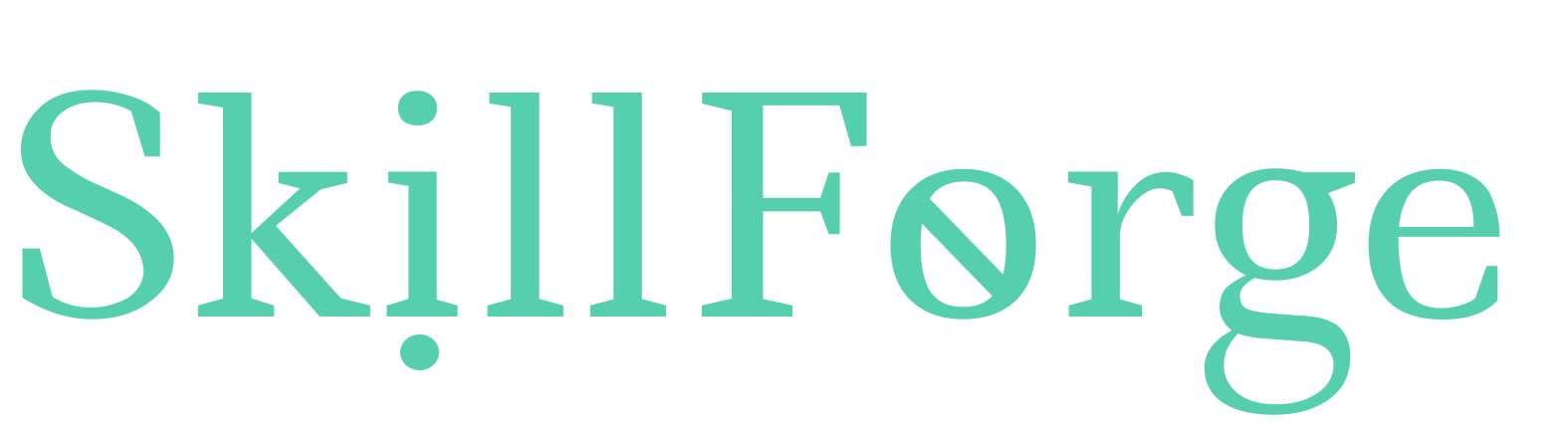 SkillForge Logo